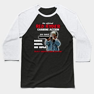 Red Ryder BB Gun T-Shirt - A Nostalgic Ode to Childhood Dreams Baseball T-Shirt